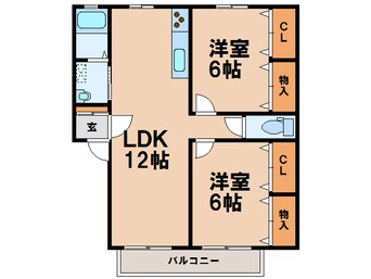 間取図 グランシャリオ