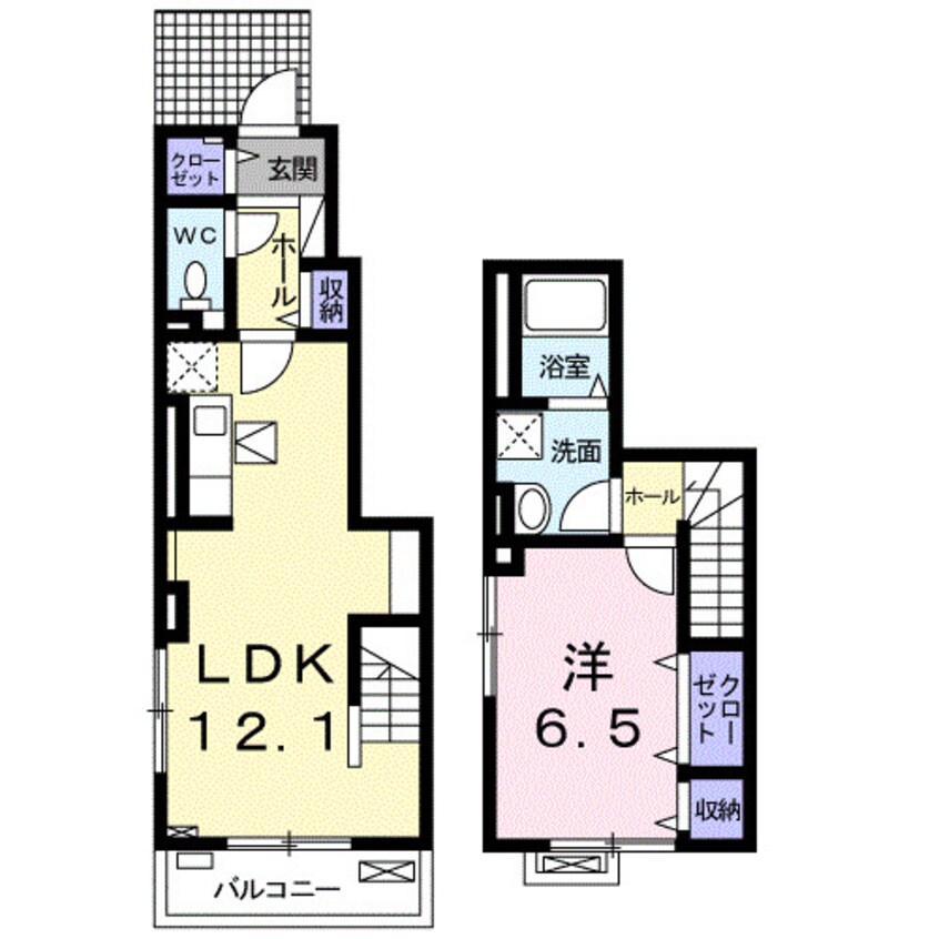 間取図 ルピナス