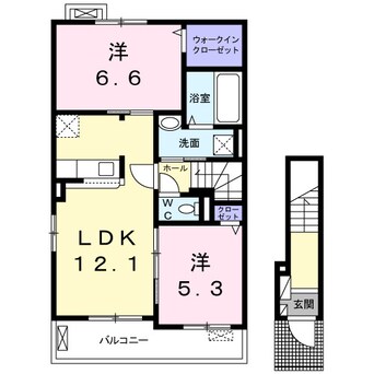 間取図 Ｊ－フォレストⅢ