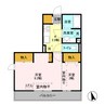 モリ ロワイヤル ２ｎｄ 2Kの間取り