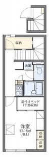 レオパレスＳｕｎｎｙ　Ｓｐｏｔ 1Kの間取り
