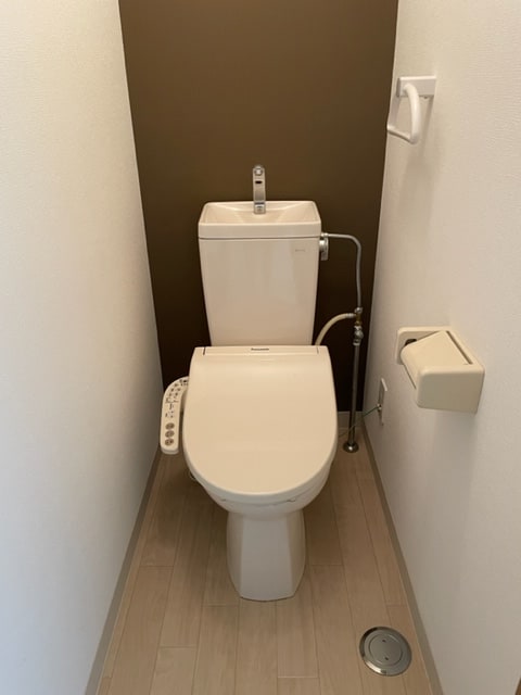 コンパクトで使いやすいトイレです 手塚マンション