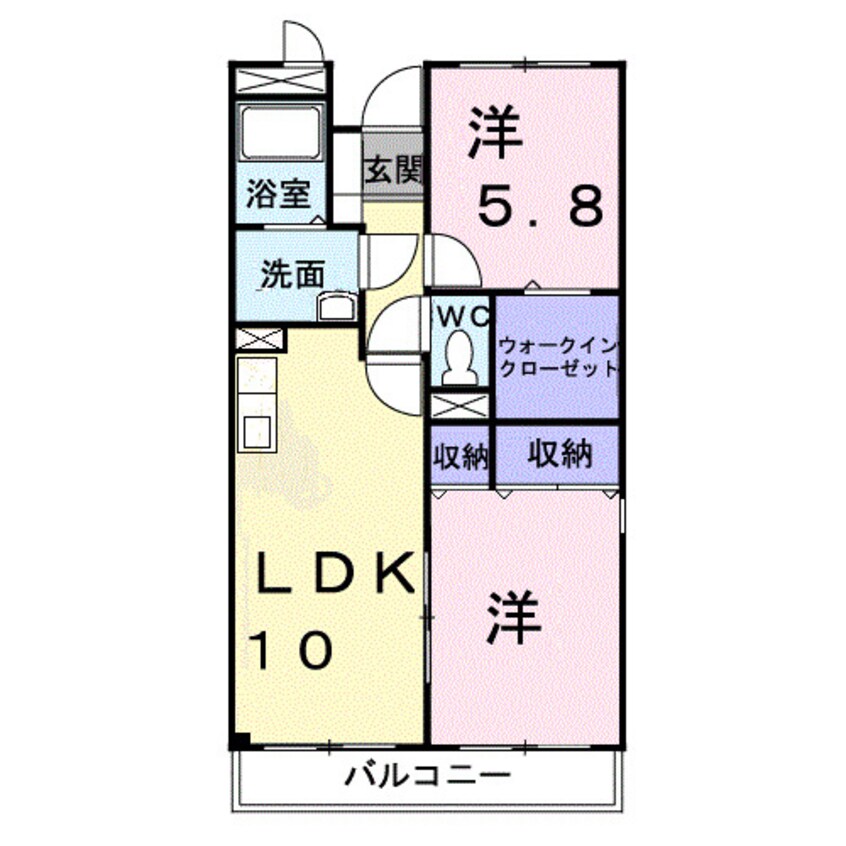 間取図 グレイスフルＴ・Ｋ