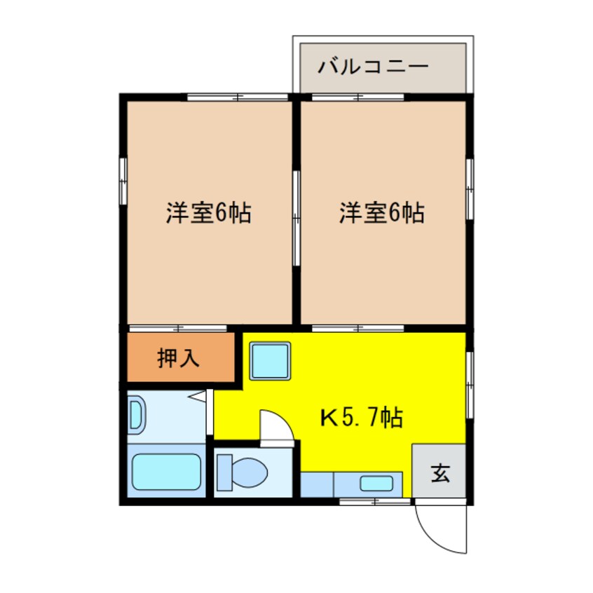 間取図 シュロス川田