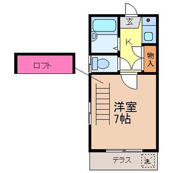 間取図 ムライハイツ