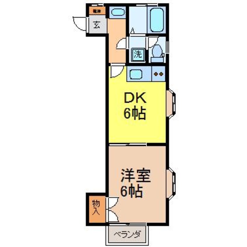 間取図 サンシャイン・ハイツ