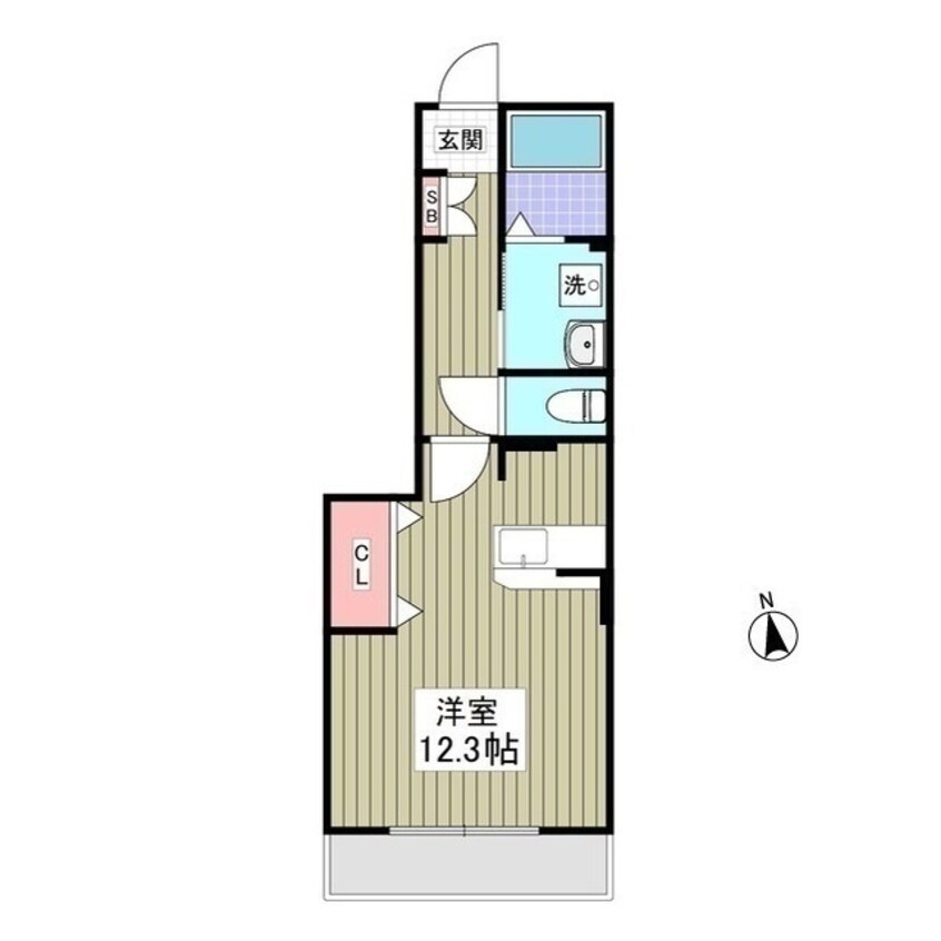 間取図 メル・オーエスⅡ