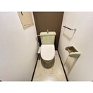 落ち着いた色調のトイレです CITYPARK光