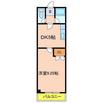 間取図 グランドォール宇都宮