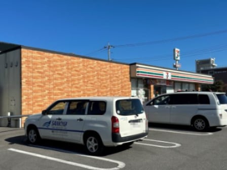 セブンイレブン 宇都宮簗瀬城東小前店(コンビニ)まで420m グリシーヌ･ミワ