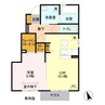 エルヴィレッジ Ｇ 1LDKの間取り