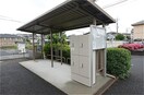 宅配ボックス付き駐輪場 東北本線<宇都宮線>/宇都宮駅 バス40分中丸公園前下車:停歩10分 1階 築10年