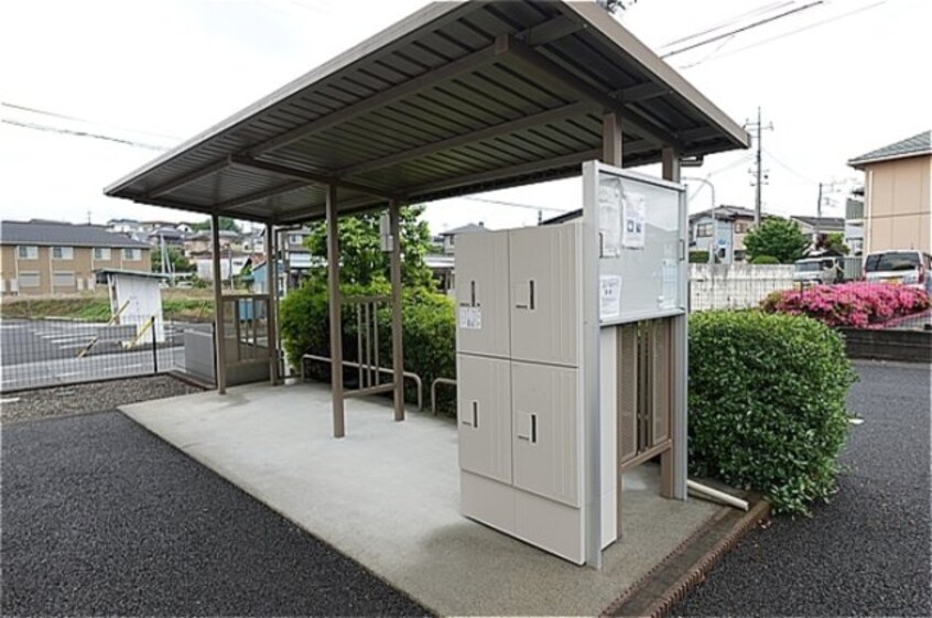 宅配ボックス付き駐輪場 東北本線<宇都宮線>/宇都宮駅 バス40分中丸公園前下車:停歩10分 1階 築10年