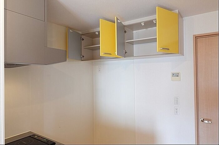 キッチン・上部収納棚 東北本線<宇都宮線>/宇都宮駅 バス21分松原町（栃木県）下車:停歩5分 1階 築17年