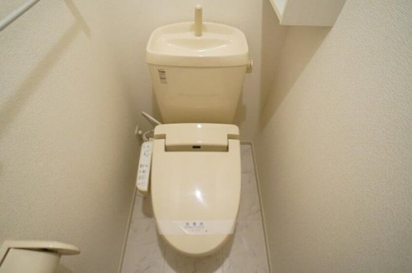 トイレもきれいです クアトロ