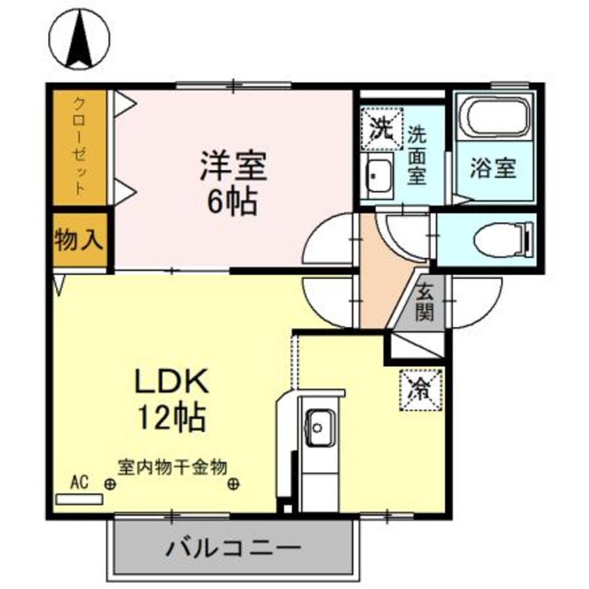 間取図 ベリーコート