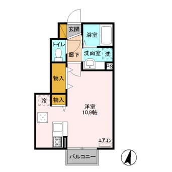 間取図 フォーゲルテラス ロート Ⅱ