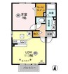 アーバンコート Ａ 1LDKの間取り