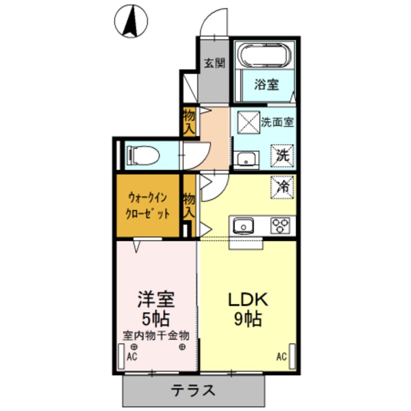 間取図 リヴェールヴィラ