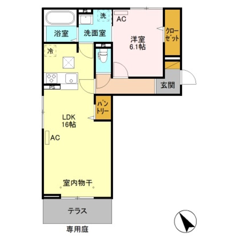 間取図 コージーコート