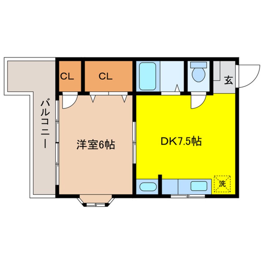 間取図 岡本ハイツ