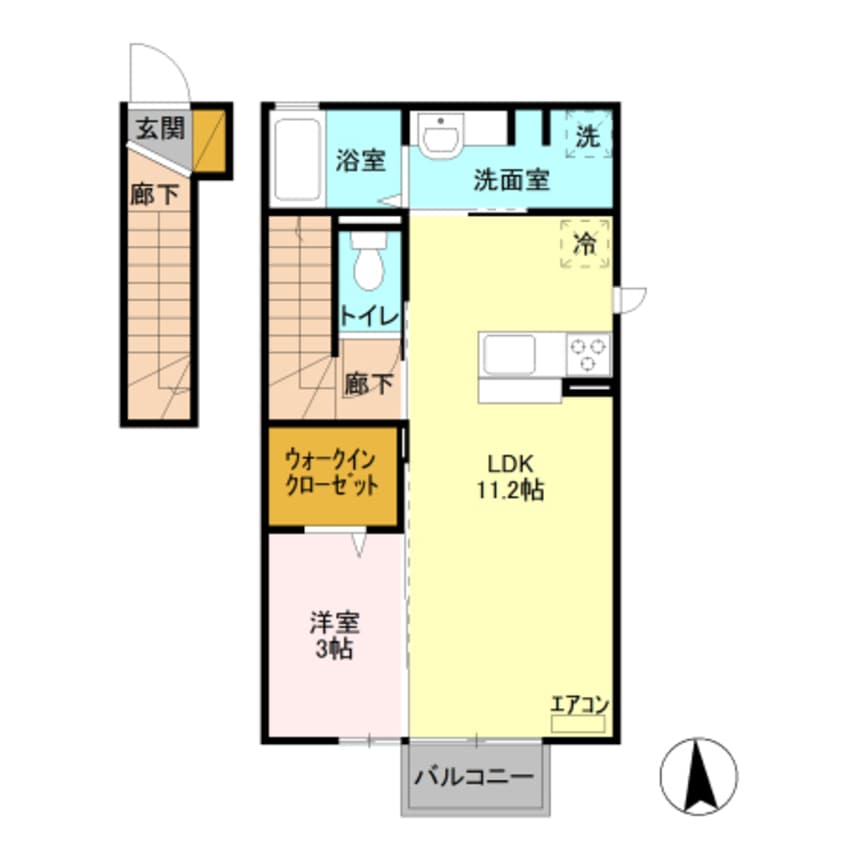 間取図 エスペランサ Ｂ