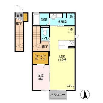 間取図 エスペランサ Ｂ