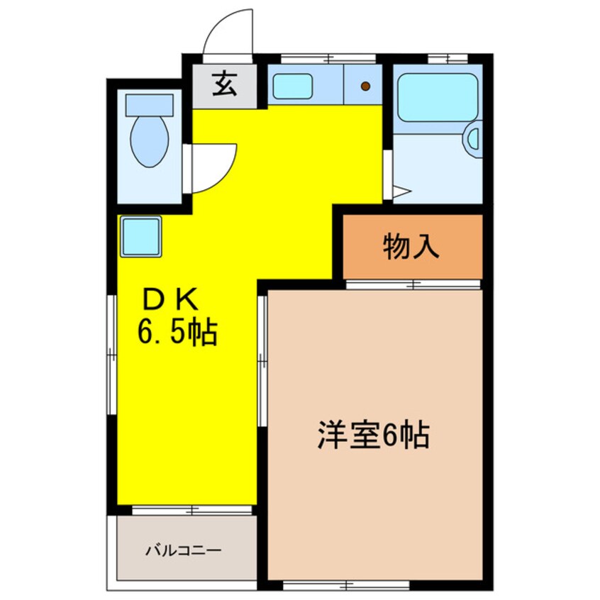 間取図 リラコーポ