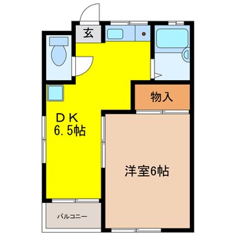 間取図 リラコーポ