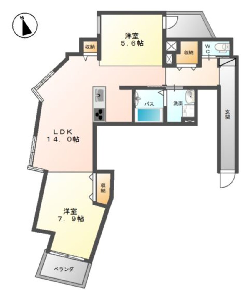 間取図 イマイエ・アーバンコネクション