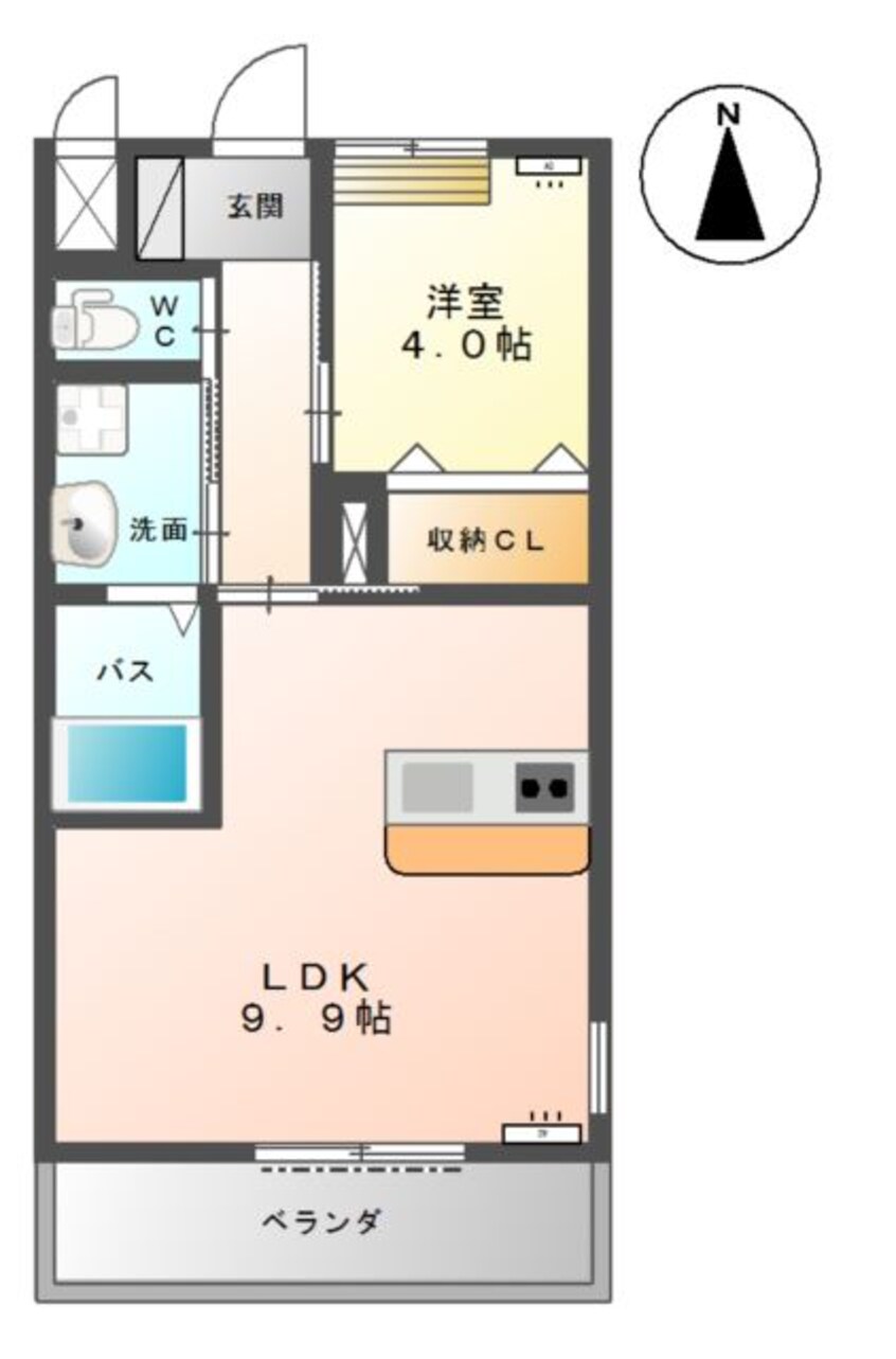 間取図 プリマベーラ