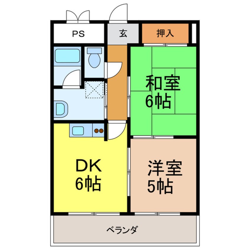 間取図 サングリートハイツ