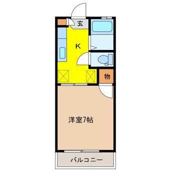 間取図 セザール城