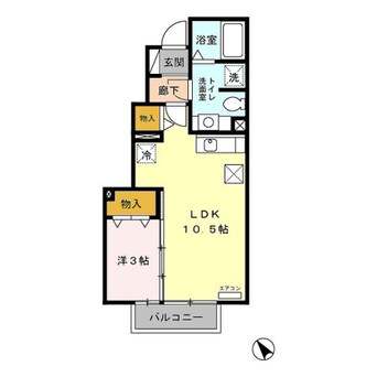 間取図 クレスト雅 Ｂ