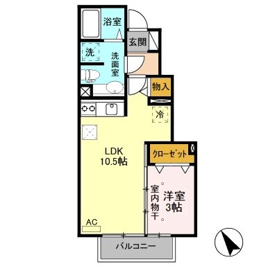間取り図 グリーンハイツ