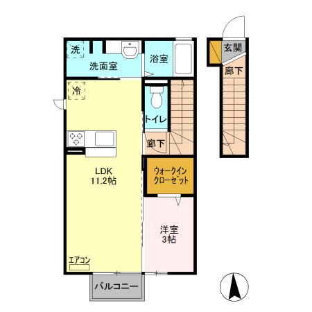 間取り図 リェス クラスィーヴイ