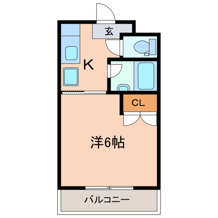 間取図 ローランハイツ