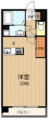 レナジア陽東A棟 1Rの間取り