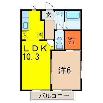 間取図 ソレイユMM・A棟