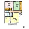 スターブル Ｂ 2LDKの間取り