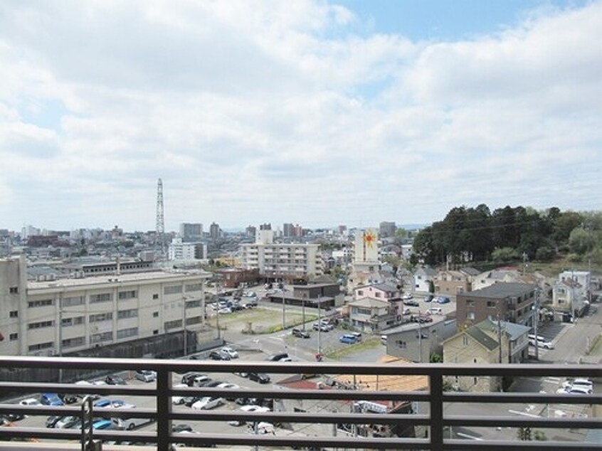 バルコニーからの眺望 サーパス八幡山公園