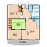 ブリックハウス 3LDKの間取り
