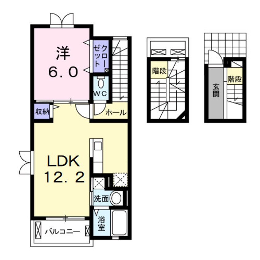 間取図 メゾン・プラシード