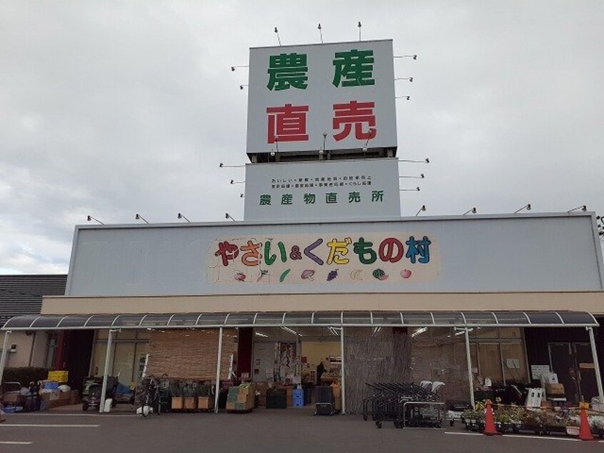 やさい＆くだもの村雀宮店まで900m クアトロ