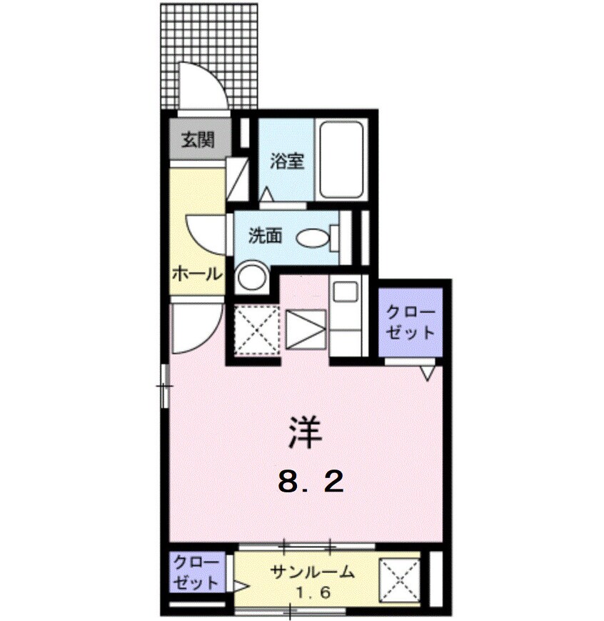 間取図 アルファ・グランデ