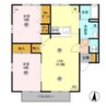 コーポセブン Ｃ 2LDKの間取り