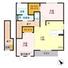 ティンカーベル Ｂ 2LDKの間取り