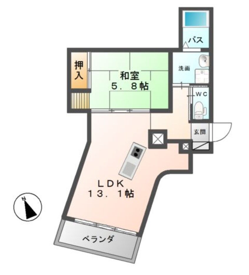 間取図 イマイエ・アーバンコネクション