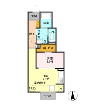 間取図 クレセント