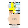 ハイツＭ１ 1Kの間取り